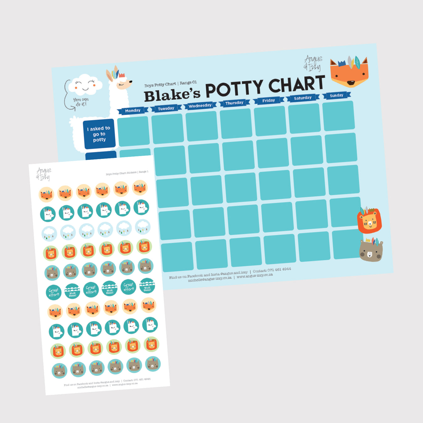 Potty Charts