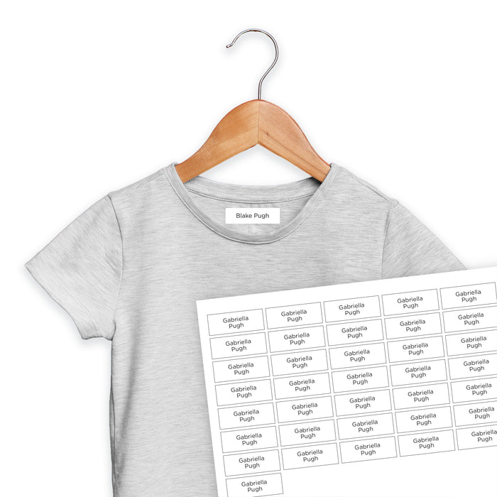 Iron On Clothing Labels