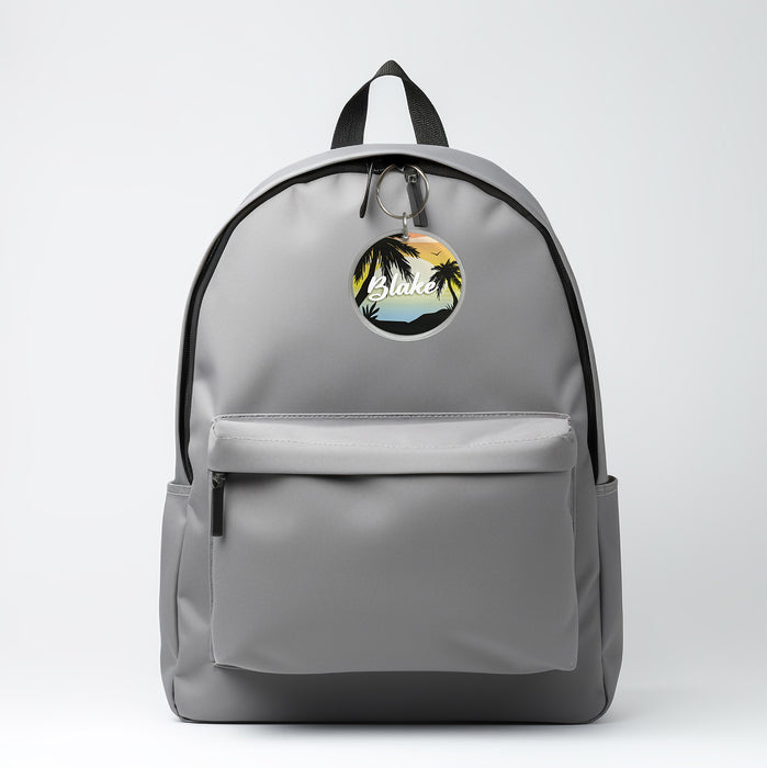 Personailsed Disc Keyring