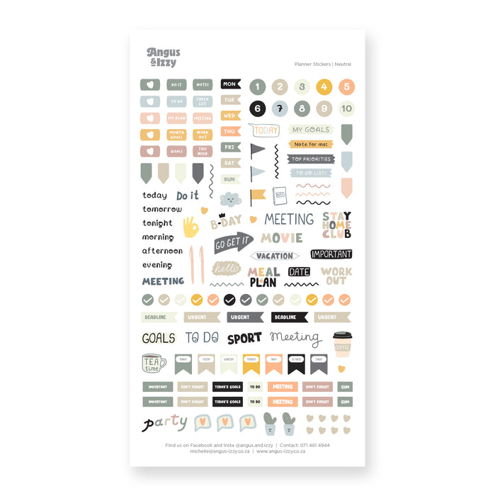 Planner Stickers
