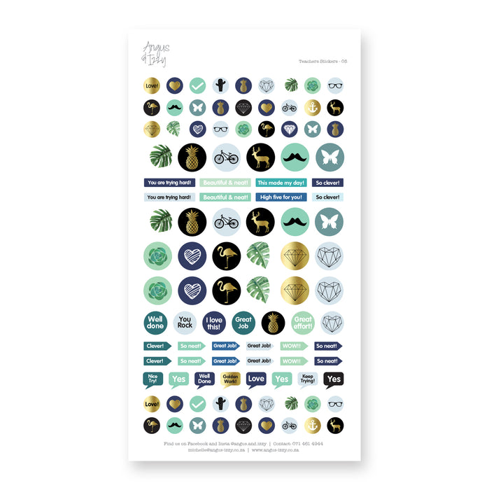 Teacher Stickers - Range 05