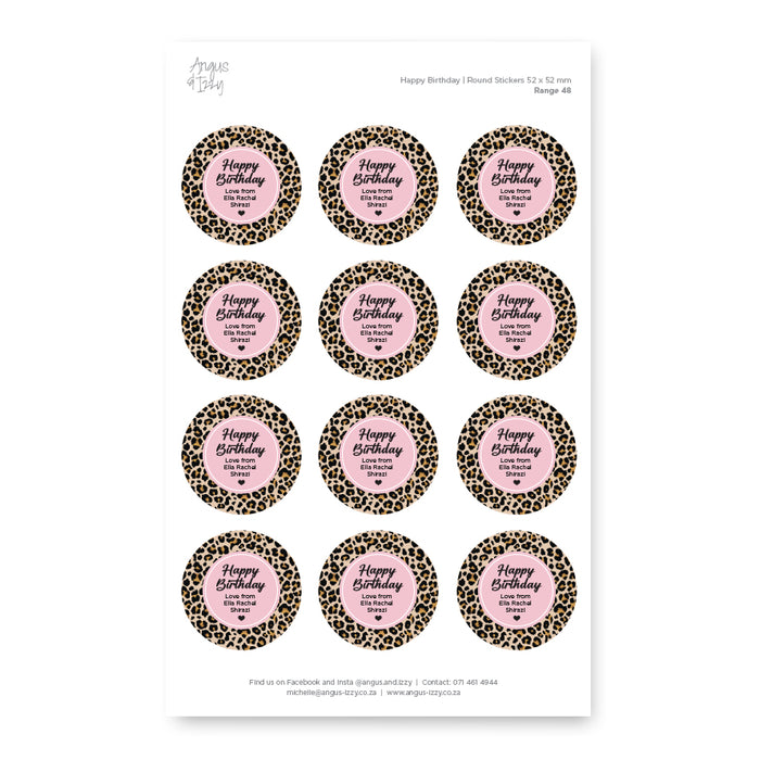Gift Tag Stickers Bundle 48