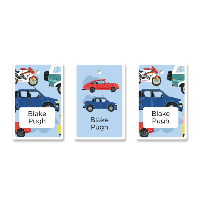 H&G Bag Tag - Cars