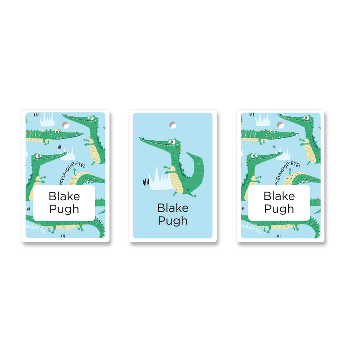 H&G Bag Tag - Happy Croc