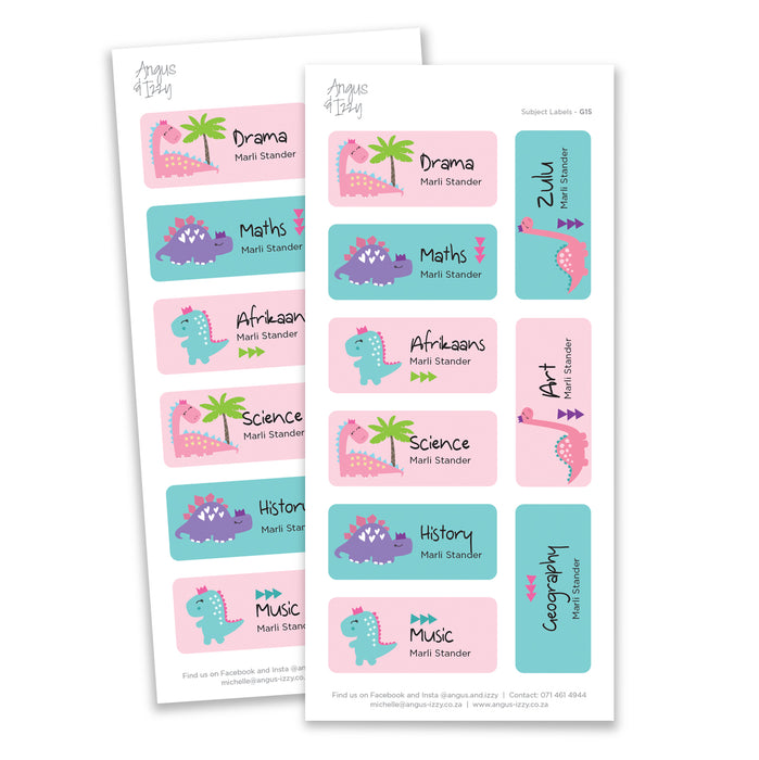 Subject Labels - G15