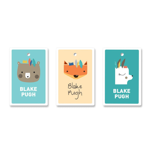 Boys Bag Tag 10 Bag Tags Angus & Izzy