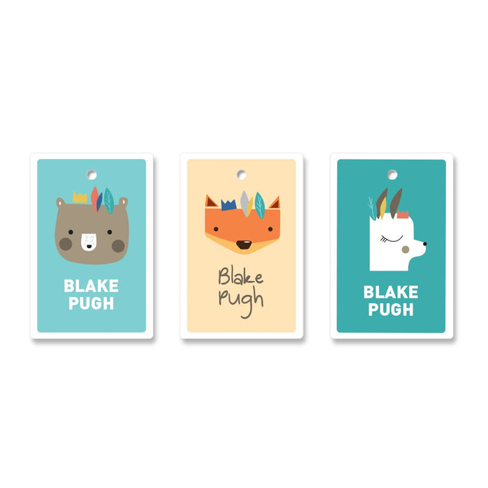 Boys Bag Tag 10 Bag Tags Angus & Izzy