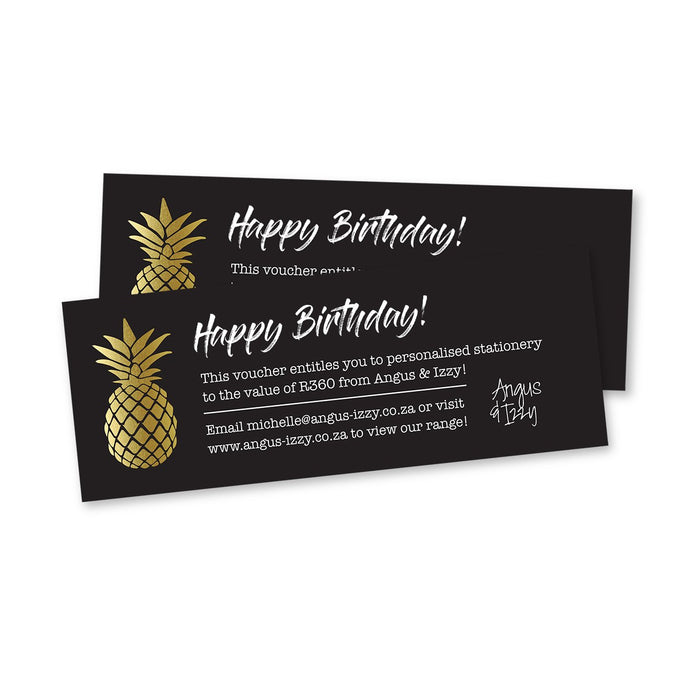 Gift Voucher 02 Gift Voucher Angus & Izzy
