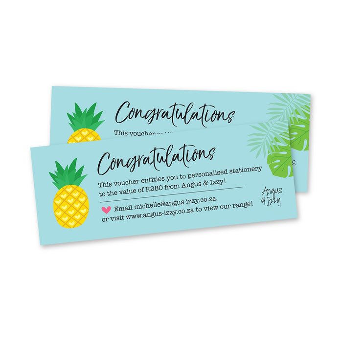 Gift Voucher 03 Gift Voucher Angus & Izzy