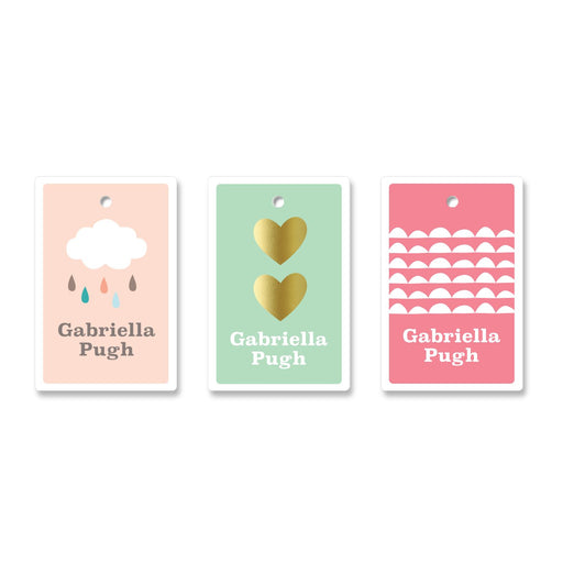 Girly Bag Tag 01 Bag Tags Angus & Izzy