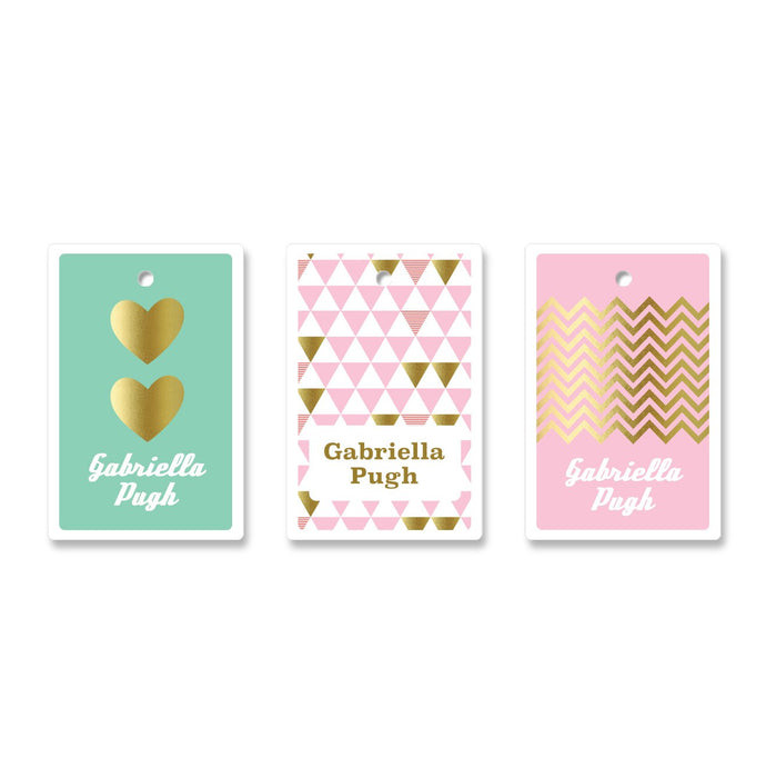 Girly Bag Tag 04 Bag Tags Angus & Izzy