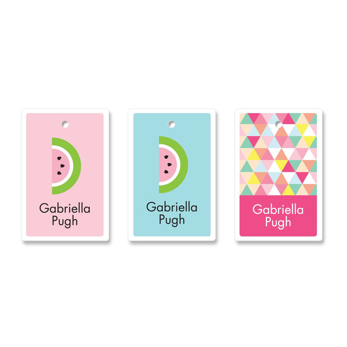 Girly Bag Tag 05 Bag Tags Angus & Izzy