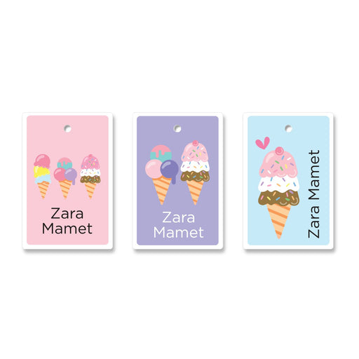 Girly Bag Tag 06 Bag Tags Angus & Izzy