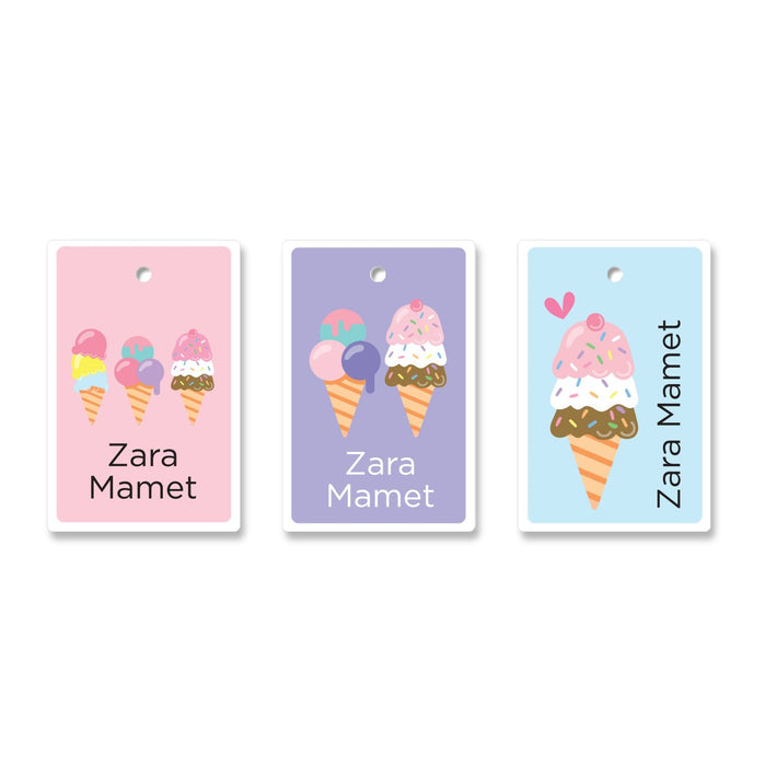 Girly Bag Tag 06 Bag Tags Angus & Izzy