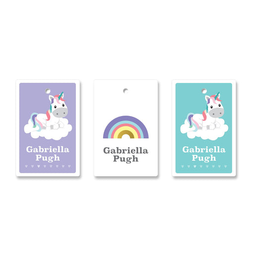 Girly Bag Tag 12 Bag Tags Angus & Izzy