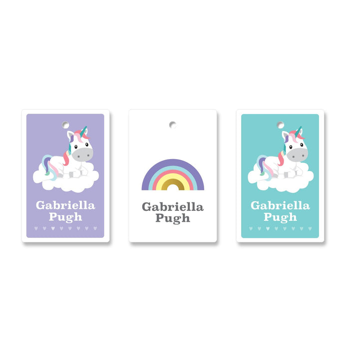 Girly Bag Tag 12 Bag Tags Angus & Izzy