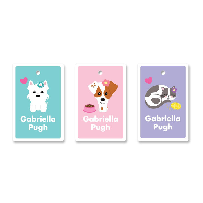 Girly Bag Tag 14 Bag Tags Angus & Izzy