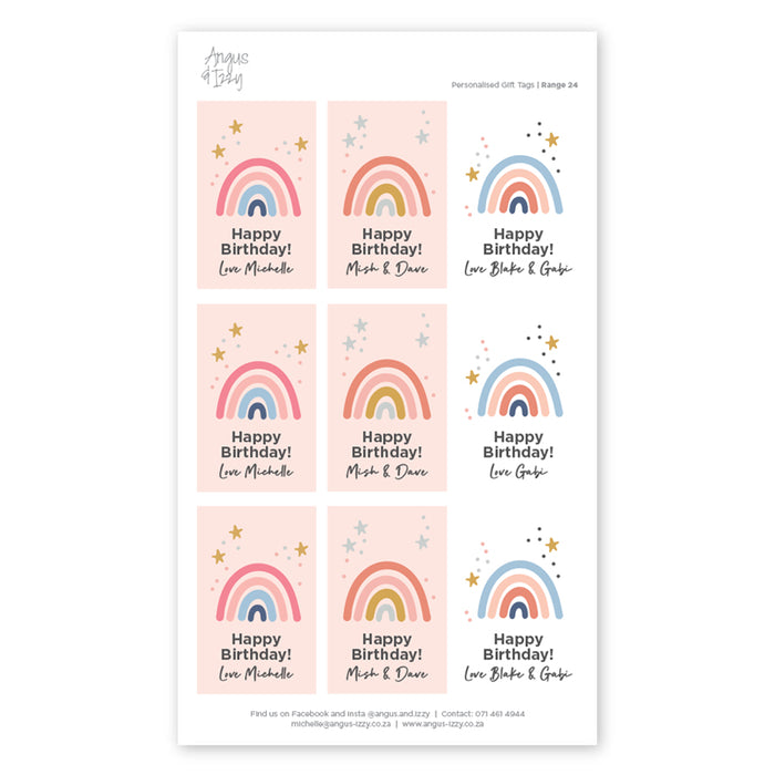 Gift Tag Stickers Bundle 24