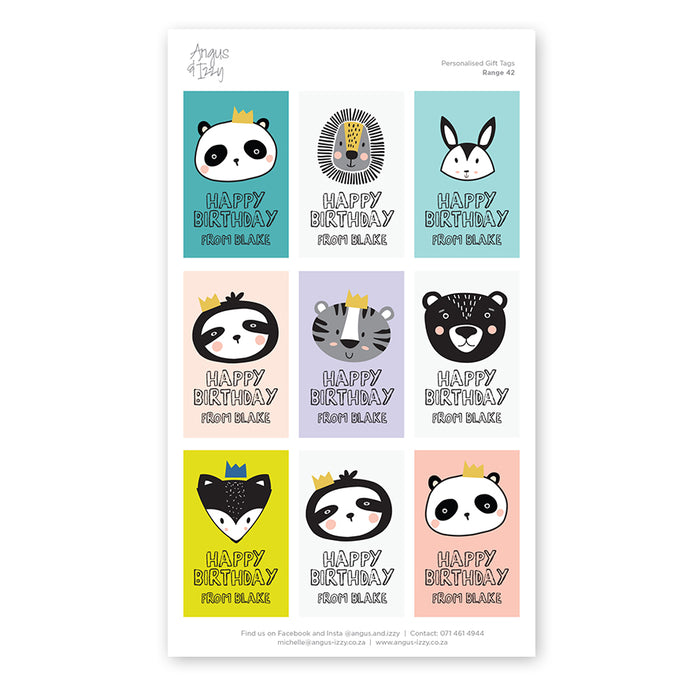Gift Tag Stickers Bundle 42
