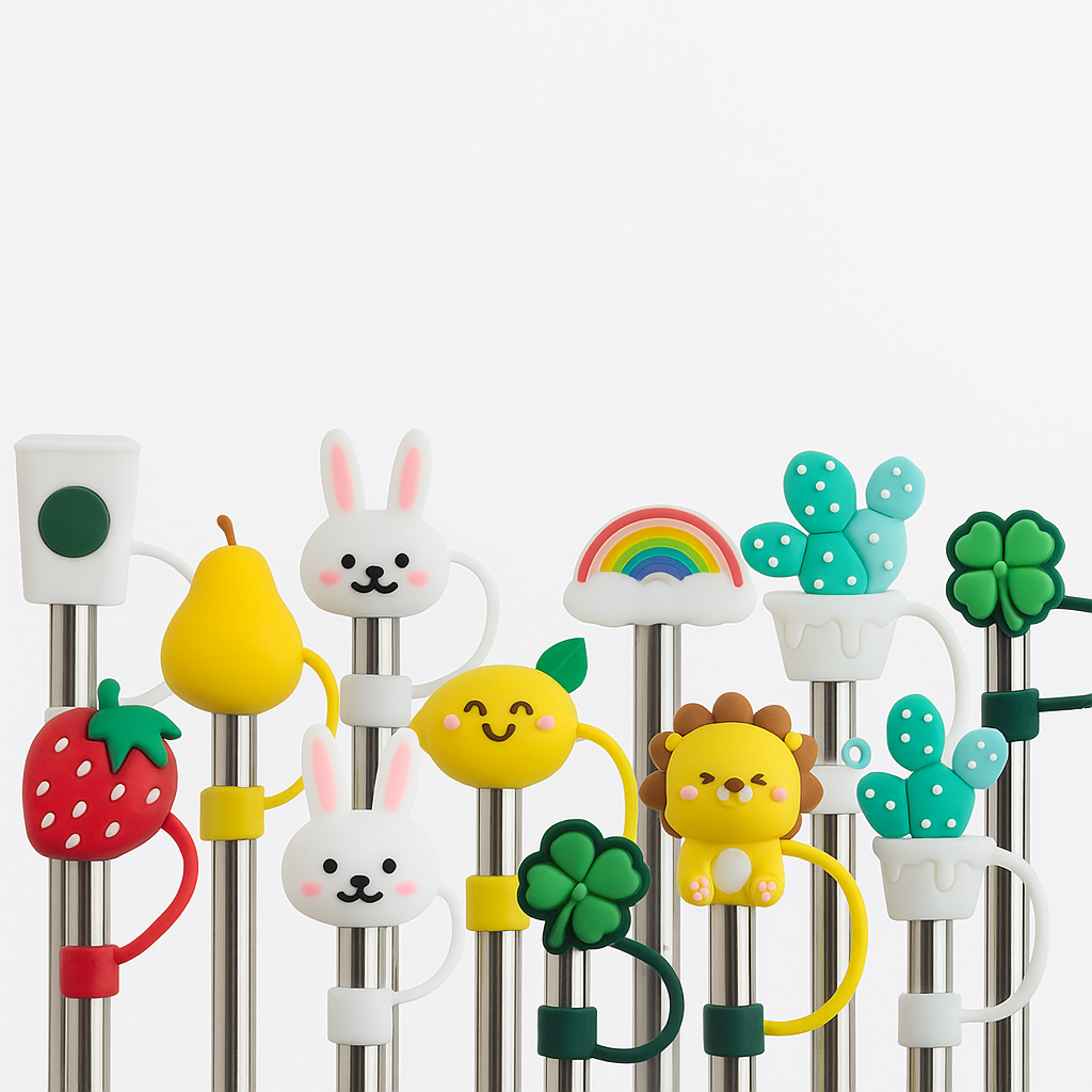 Silicone Straw Covers