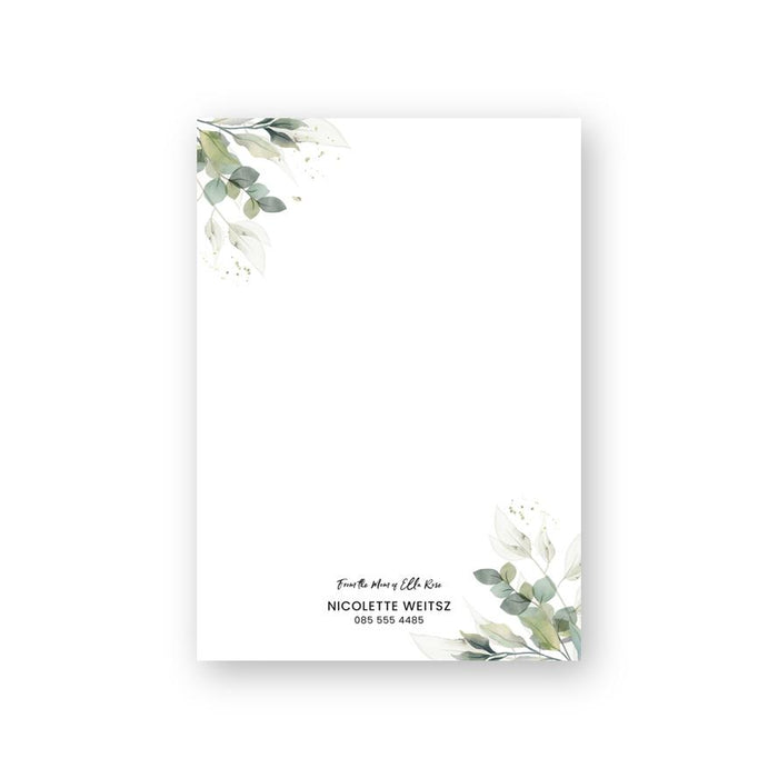 A5 Personalised Note Pads