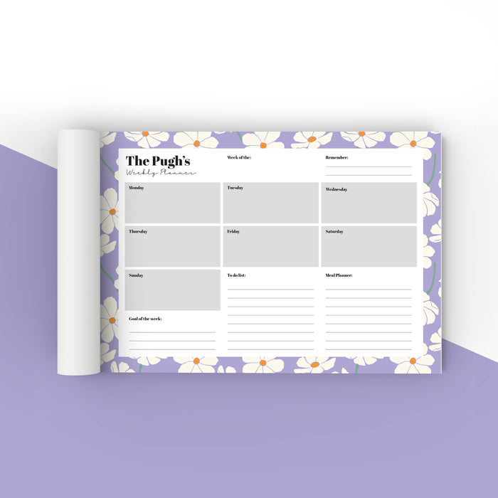 A3 Weekly Planners
