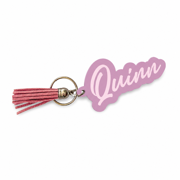 Name Keyring - Cursive