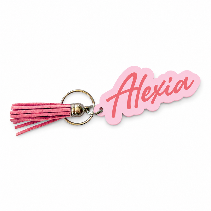 Name Keyring - Cursive