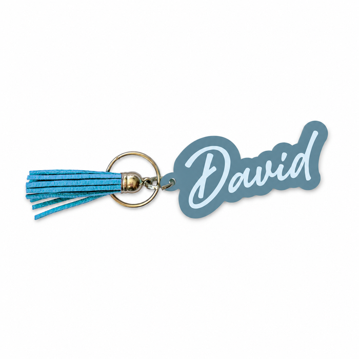 Name Keyring - Cursive