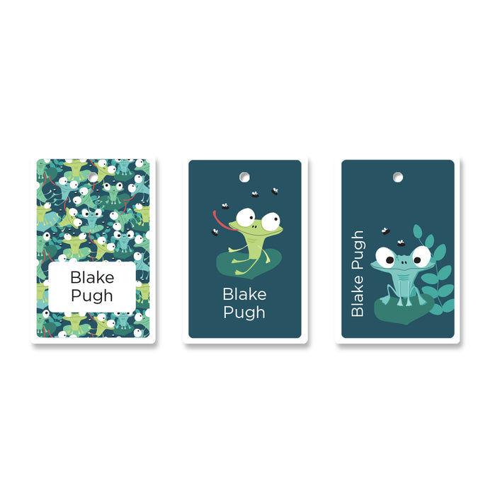 H&G Bag Tag - Frogs