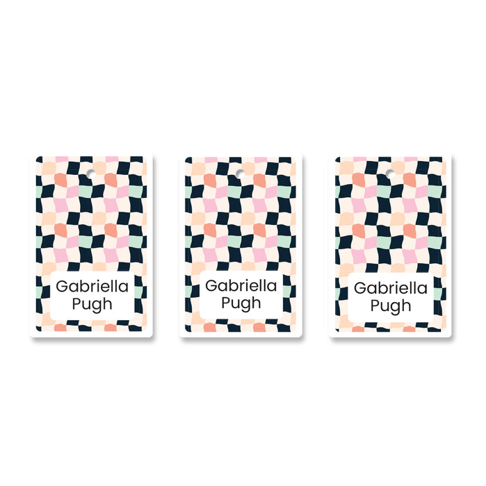 H&G Bag Tag - Multicolour Blocks