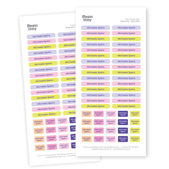 Multi Purpose Labels - G42