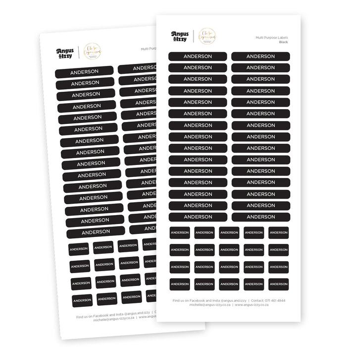 OSO Multi Purpose Labels