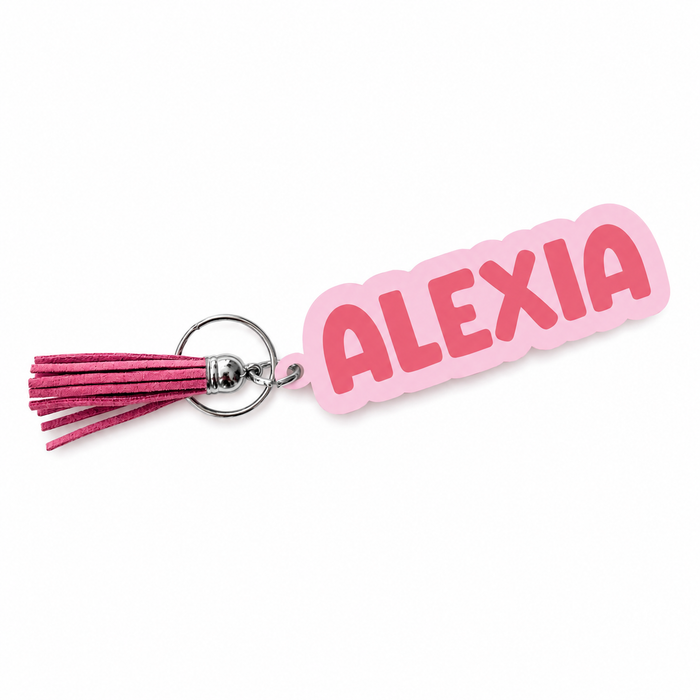 Name Keyring - Sanserif