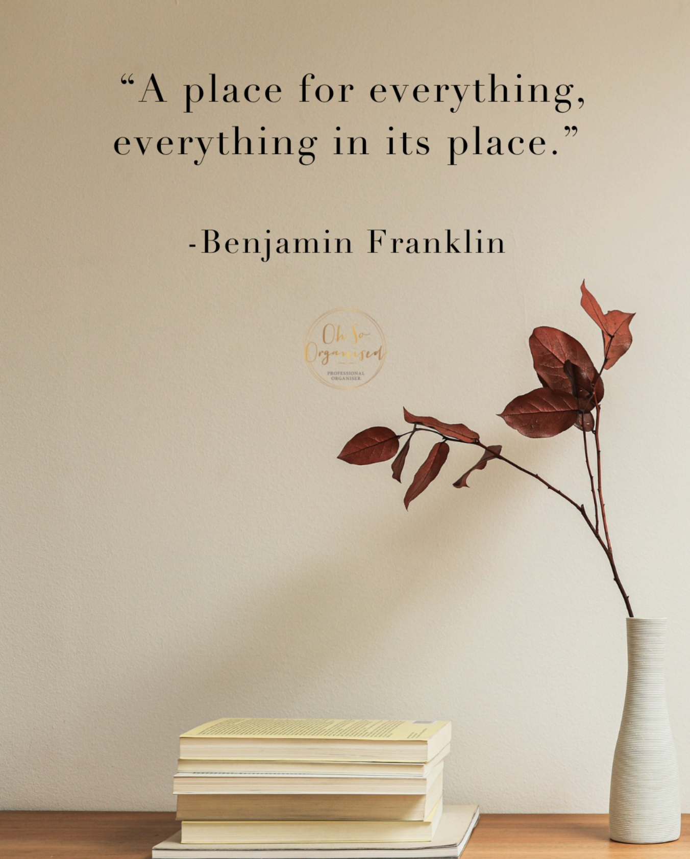 Oh So Organised Collab