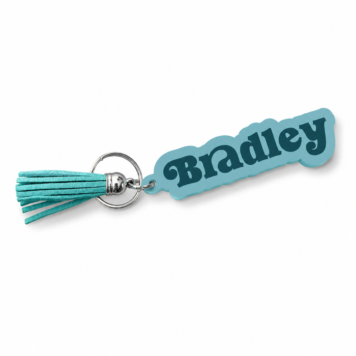 Name Keyring - Vintage