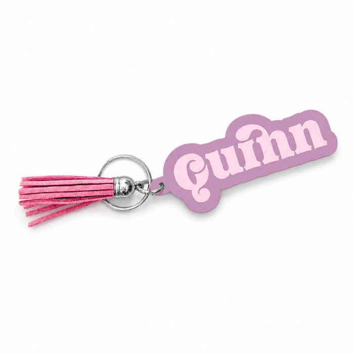 Name Keyring - Vintage
