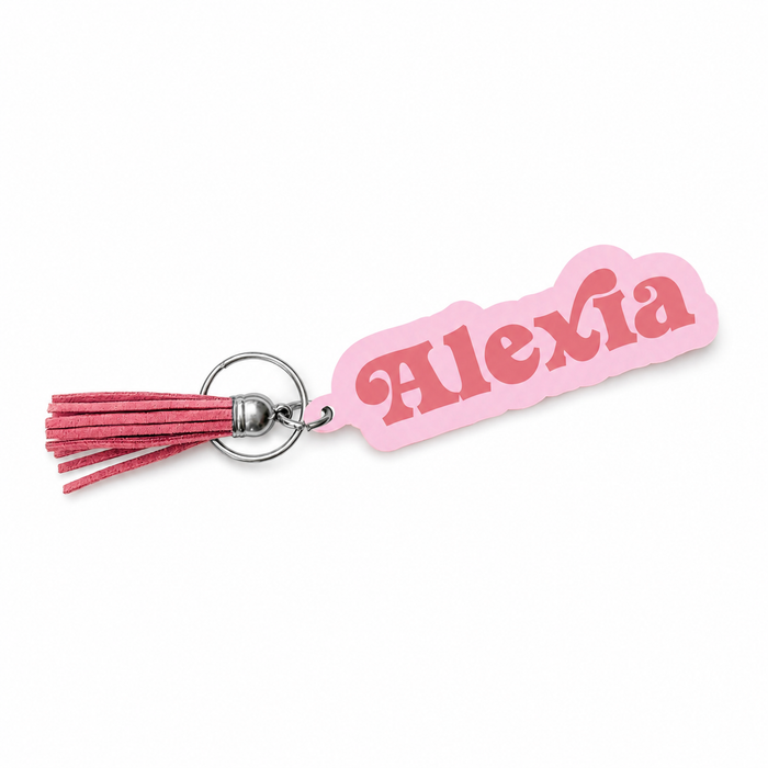 Name Keyring - Vintage