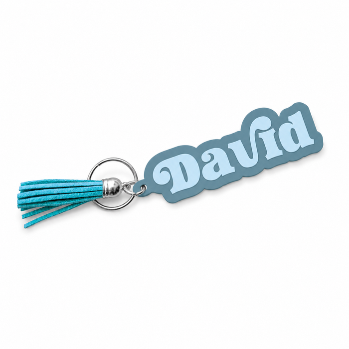 Name Keyring - Vintage