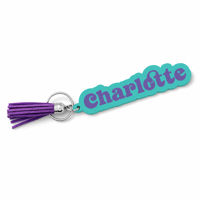 Name Keyring - Vintage