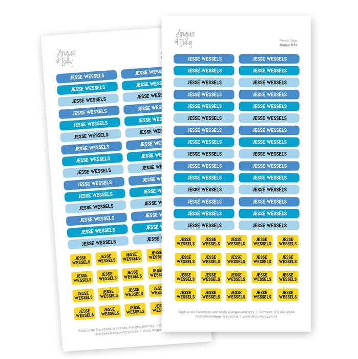 Multi Purpose Labels - B35