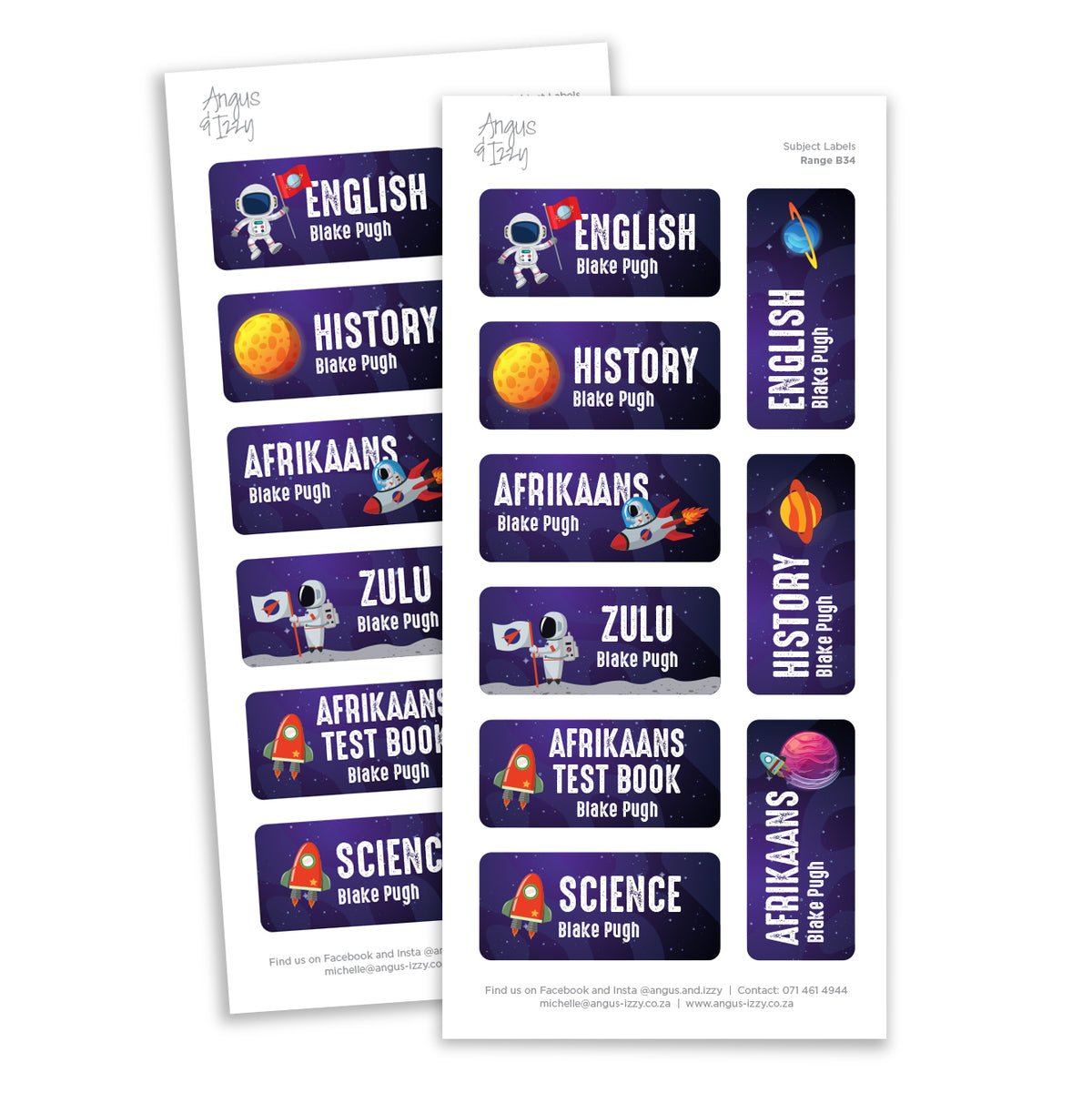 Subject 34 Subject Labels - B34 — Angus & Izzy