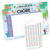 Girly Chore Chart - Range 04 Chore Chart Angus & Izzy 